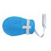 Fixed Restraint Gloves for Elderly | Anti-Scratch Non-Sterile Palm Protectors with Soft Plate Strap (Blue) - International Shipping Available - Buy Online on GoSupps.com