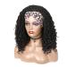 Hanne Fashion Headband Wig Short Dreadlock Goddess Hand Braided Twist Synthetic Wigs for Black Women - Daily Cosplay Braided Curly Wig 1B - Buy Online on GoSupps.com