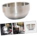 Frcolor Foam Dishwasher Mixing Bowl - Perfect Shaving Soap Container & Toning Shell - 9x9x4.9cm Silver | Ideal for Shaving Cream & Tools - Buy Online on GoSupps.com