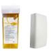 4 Honey Wax Cartridges & 200 Paper Wax Strips Set | Gentle Hair Removal & Depilation | 100ml Sugar Wax Rolls for Soft Skin - Buy Online on GoSupps.com