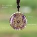 TAMHOPE Merkaba Metatron Cube Om Orgonite Pendant Necklace | Chakra Healing Gift for Men & Women - Cosmic Energy Jewelry - Buy Online on GoSupps.com