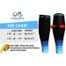 Physix Gear Calf Compression Sleeves for Men & Women - Enhance Performance & Comfort | Black/Blue S/M - Buy Online on GoSupps.com