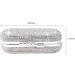 XhuangTech Bling Lipstick Holder Case with Mirror - Rhinestone Crystal Makeup Organizer for Ladies (Silver) | Portable Lipstick Case - Buy Online on GoSupps.com