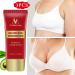 Female Breast Care Enhancement Firming Support Massage Cream - Red, One Size - Buy Online on GoSupps.com