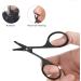 Jarvistar Stainless Steel Nose & Ear Hair Scissors | Precision Cutting | International Shipping - Buy Online on GoSupps.com
