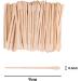 100pcs Mini Wooden Wax Spatulas for Eyebrow Waxing - Small Hair Removal Sticks (88mm) - Buy Online on GoSupps.com