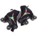 Flash Wheels Women's Roller Skates | Indoor Outdoor Black | Size 6 - Buy Online on GoSupps.com