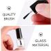 Vaguelly Lot De 25 Flacons Vides De Vernis Ongles 5ml En Verre Bouchon Aluminium lectrolytique R utilisables Pour Professionnels Et Particuliers Accessoires Nail Art Pour Gel Ongles - Buy Online on GoSupps.com