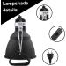 Buy Aiicioo 5.5 Inch E27 Terrarium Lamp for Iguanas | Reflector Clamp Lamp for Lizards & Turtles - Buy Online on GoSupps.com