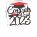 Warmhm 6pcs 2023 2023 Cake Strips Graduation 2023 Purple Class of 2023 Decorations Graduation Cap Graduation Decorations Class of 2023 Fruit Picks Paper Cup Cake Supplies Glitter Paper Red 15.1x14cm - Buy Online on GoSupps.com