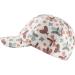 Sterntal Butterfly Baseball Cap for Babies - Flammary Yarn Shield Cap with Jersey & Rubber Band - Girl's Cap in Ecru - Cute Infant Accessories - Buy Online on GoSupps.com