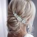 Bride Wedding Silver Crystal Hair Pins - 3 Pack Bridal Headpieces for Women and Girls - A-Silver - Buy Online on GoSupps.com