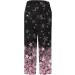 Gufesf Women's Tie Dye Cotton Linen Capris Pants - Summer Loose Fit Trousers with Pockets | Y1-pink X-Large - Buy Online on GoSupps.com