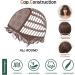 OUFEI Brown Wigs for Women Short Wavy Wig With Bangs Natural Synthetic Hair Heat Resistant Wigs for Daily Party Cosplay Wear Brown(1098-1) - Buy Online on GoSupps.com