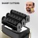 Hatteker Triple Blades Shaver Electric Shaver Razor for Men Close Bald Head Barber Shaver Trimmer Waterproof Wet & Dry Cordless Gold - Buy Online on GoSupps.com
