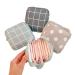 Mobeon 2 STK Portable Small Storage Pocket Large Capacity Womenizer Organizer Cute Storage Pocket Tampon Bag (Schlierene 5.9x5.9in) 5.9x5.9in Schlierene