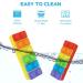 Sensory Chew Necklace 6 Pack - Silicone Teething Chew for Autism ADHD - Kids & Adults - Buy Online on GoSupps.com