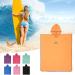 Shop Ultra-Eco Mint Green Badeponcho | Quick-Dry Surf & Beach Towel Poncho for Men & Women | 90x110cm - Buy Online on GoSupps.com