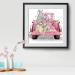 Gnome Truck Diamond Painting Kit 12X12inch - 5D Full Round Drill for Adults & Kids - DIY Diamond Art Crafts - Flower Home Wall Decor - Diamond Dots Painting with Gemstones - Buy Online on GoSupps.com