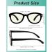 Eyekepper Cat Eye Reading Glasses for Women - 4-Pack Oversize Blue Light Blocking Readers (3.0x) - Stylish Eye Protection - Buy Online on GoSupps.com