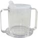 2-Handle Adult Sippy Cup with 2 Style Lids - Spill-Resistant Lightweight Drinking Mug for Elderly - Ideal for Hot and Cold Beverages - Buy Online on GoSupps.com