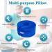 Heel Protector for Pressure Sores | Foot Elevation Pillow | Ankle Protector Wedge Cushion | Bed Sores Support Pillow for Sleeping | Medium Size 1 PCS - Buy Online on GoSupps.com