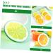 Alipis 6pcs Artificial Lime Simulation Fruits Simulated Fruit Model Faux Lemon Slices Lemon Slices for Soap Lifelike Lemon Props Lemon Slices Artificial Ornament Filling Orange Slices Pvc - Buy Online on GoSupps.com