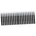 FRCOLOR 20 Pi ces Stylo Twist Pour Vernis Ongles Tubes De Brillant L vres Tube De Liquide De Croissance Des Cils Stylo Huile Pour Cuticules Vide Recharge Se R concilier Plastique Noirx2pcs 12.6x1.2cmx2pcs