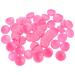jojofuny 50pcs Hollow Plastic Bingo Balls Round Raffle Balls Capsules The Balls Call Bingo Game Balls Pink