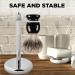 NeaxgeandX Stainless Steel Shaving Brush Stand - Lightweight Silver Holder for Men - 3 Pack Set (Style 1) | Durable & Fashionable - Buy Online on GoSupps.com