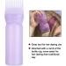 Root Comb Applicator Bottle for Hair Dye | Flaked Brush with Gradual Scale | Choose Your Color (Purple) - Buy Online on GoSupps.com
