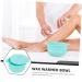 Beavorty 5-Stack Wax Melts Silicone Mixing Bowl for Hair Removal | Durable Silicone Wax Bean Shells & Child-Safe Wooden Pebble Gel - Buy Online on GoSupps.com
