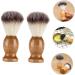 Minkissy 10 Pcs Shaving Brush Set - Soft Hair Beard Care Tools for Men - Portable Beard Brush & Cleaning Accessories - Buy Online on GoSupps.com