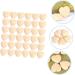 Ibasenice 100 PTH Peach Herz Wooden Heart Beads | Unfinished DIY Valentine's Day Craft Supplies | Sparkling Wooden Spacer Beads - Buy Online on GoSupps.com