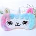 2 Pack Cute Animal Unicorn Cat Sleep Masks for Girls - Soft Plush Blindfold Eye Cover for Women, Perfect for Travel, Nap, and Night Sleeping - Buy Online on GoSupps.com