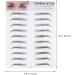 Beavorty 2pcs 3d Eyebrow Stickers Suit Eyebrow Transfer Stickers Artificial Eyebrow Miss Eyebrow Trimming - Buy Online on GoSupps.com