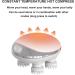Scalphero - Smart Scalp Massager for Hair Growth | Portable Waterproof Device with Red Light Therapy | Handheld & USB Rechargeable - Buy Online on GoSupps.com