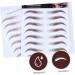 WOFASHPURET Eyebrow Sticker 4pcs Men Girl Eyebrow Tools Brow Grooming Off Peel Tattoos Water Transfers Supplies Shaping Women - Buy Online on GoSupps.com