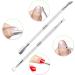 XUNXMAS Cuticle Trimmer & Pusher Set - Dead Skin Clipper Manicure Pedicure Tools (Silver) - Buy Online on GoSupps.com