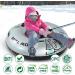 XFlated Heavy Duty Inflatable Snow Tube for Kids and Adults - Giant Winter Sport Fun Sled | IRON - Buy Online on GoSupps.com