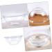 minkissy 2 Pcs Lace Washbasin Multitools Washing Basin Wash Basin Mutitool Foot Wash Bucket Small Kitchen Vegetable Washing Bowl Home Face Basin Dish Pan Outdoor Vegetable Dish Pp 23x23cmx2pcs Transparentx2pcs - Buy Online on GoSupps.com