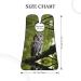 Owl Tree Branches Print Beard Bib Apron - Best Beard Hair Catcher for Men | Trimming & Shaving Cloth - Buy Online on GoSupps.com