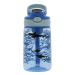 Contigo Kids Water Bottle, 14 oz with Autospout Technology  Spill Proof, Easy-Clean Lid Design  Ages 3 Plus, Top Rack Dishwasher Safe  Cotton Candy Gummy Sharks 14oz Blue Sharks