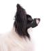 Muzzle for dogs with a short snout muzzle for small and medium-sized dogs soft muzzle against bite and barking dog muzzle for chihuahua hiromi shih tzu snout size 14-17.8cm 14-17.8cm