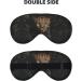 Leopard Print Unisex Sleep Eye Mask - Soft Comfort Eye Shade for Travel Yoga & Shift Work - Buy Online on GoSupps.com