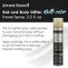 Jerome Russell Temporary Hair & Body Glitter Spray - Travel Size Lightweight Shimmery Glow for Hair Skin & Clothing - 2.2 oz Multi-Color Pack - Buy Online on GoSupps.com