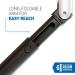 Groom Essentials Electric Back Shaver for Men - 150 Extension Extendable Handle Multi-Functional & Travel-Friendly Design - Battery Powered V2 - Buy Online on GoSupps.com