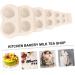 1pc Hemisphere Mold Bubble Decorations DIY Chocolate Mold Christmas Cake Mold Molde para Pastel Cake Baking Molds for Resin Chocolate Making Mold Maker Silica Gel Small Beads Round Light Grey 15.1x6.9cm - Buy Online on GoSupps.com