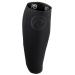 Rehband neopren calf bandage 1 piece or 1 pair compression bandage for calf and shin shin protection for Deadlifts XS Carbon/Black - 1 piece