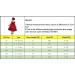 NNJXD Baby Girls Flower Princess Birthday Party Dress 648 Red-a | 6-12 Months - Buy Online on GoSupps.com